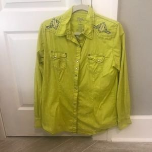 Buckle Pearlsnap Button-Down